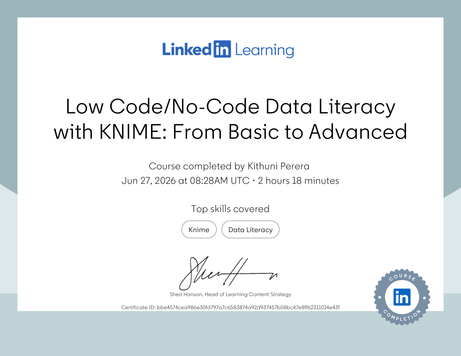 Low CodeNoCode Data Literacy with KNIME From Basic to Advanced