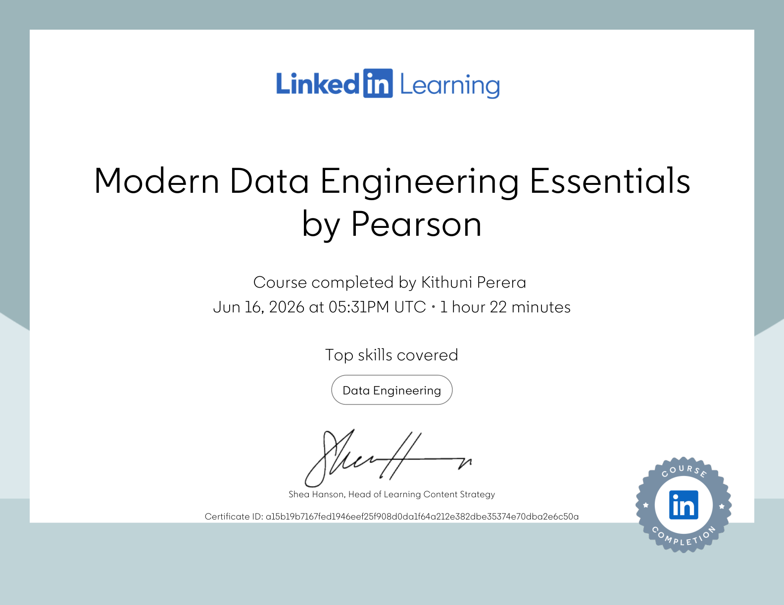 Modern Data Engineering Essentials by Pearson