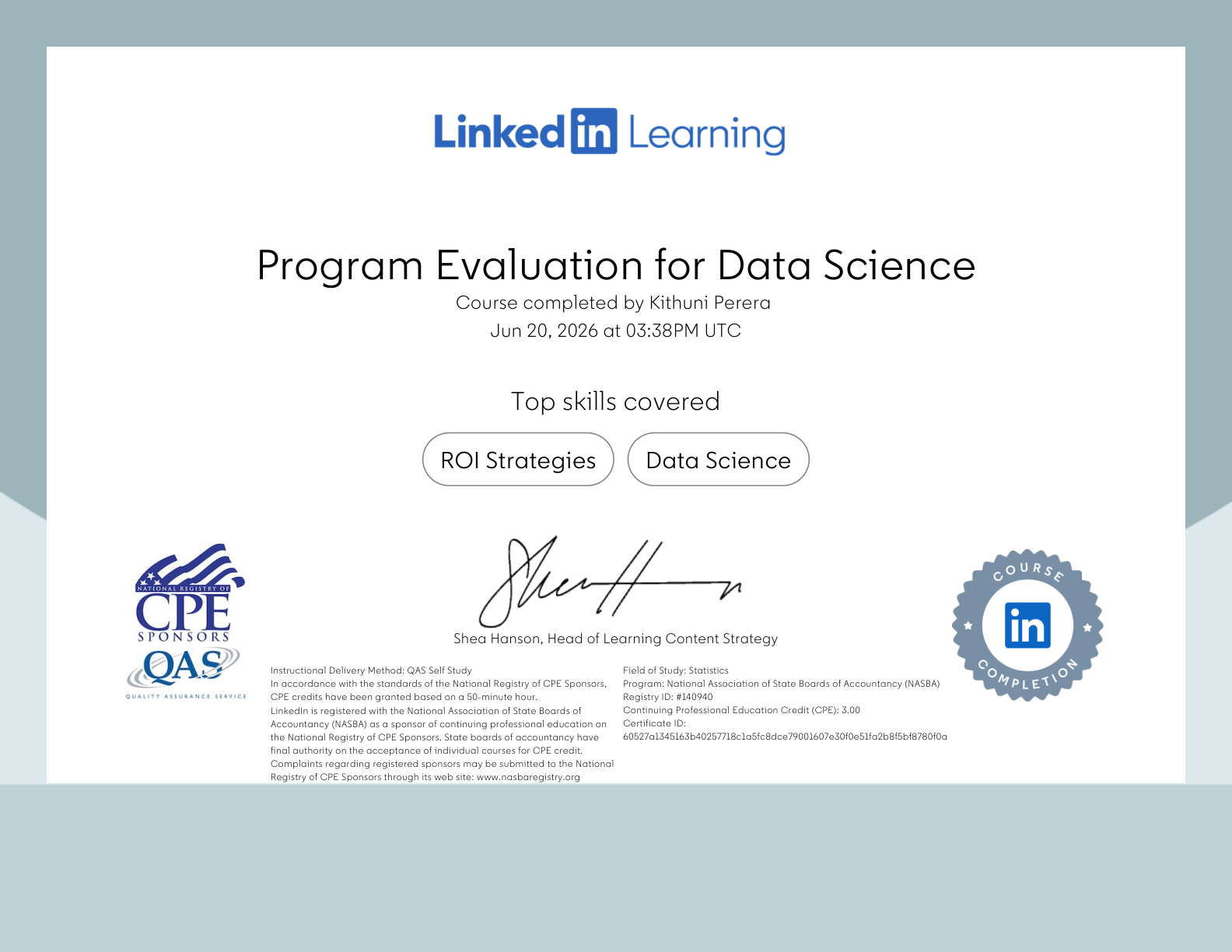 Program Evaluation for Data Science