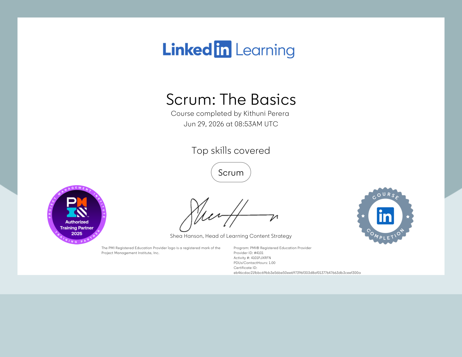 Scrum The Basics